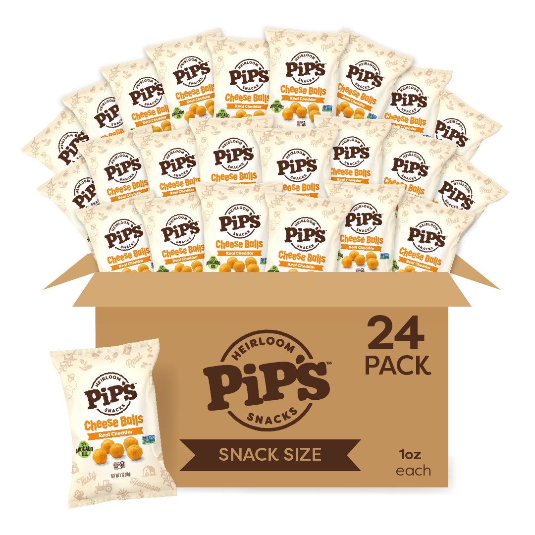 Cheddar Cheese Balls Snack Size 24-Pack
