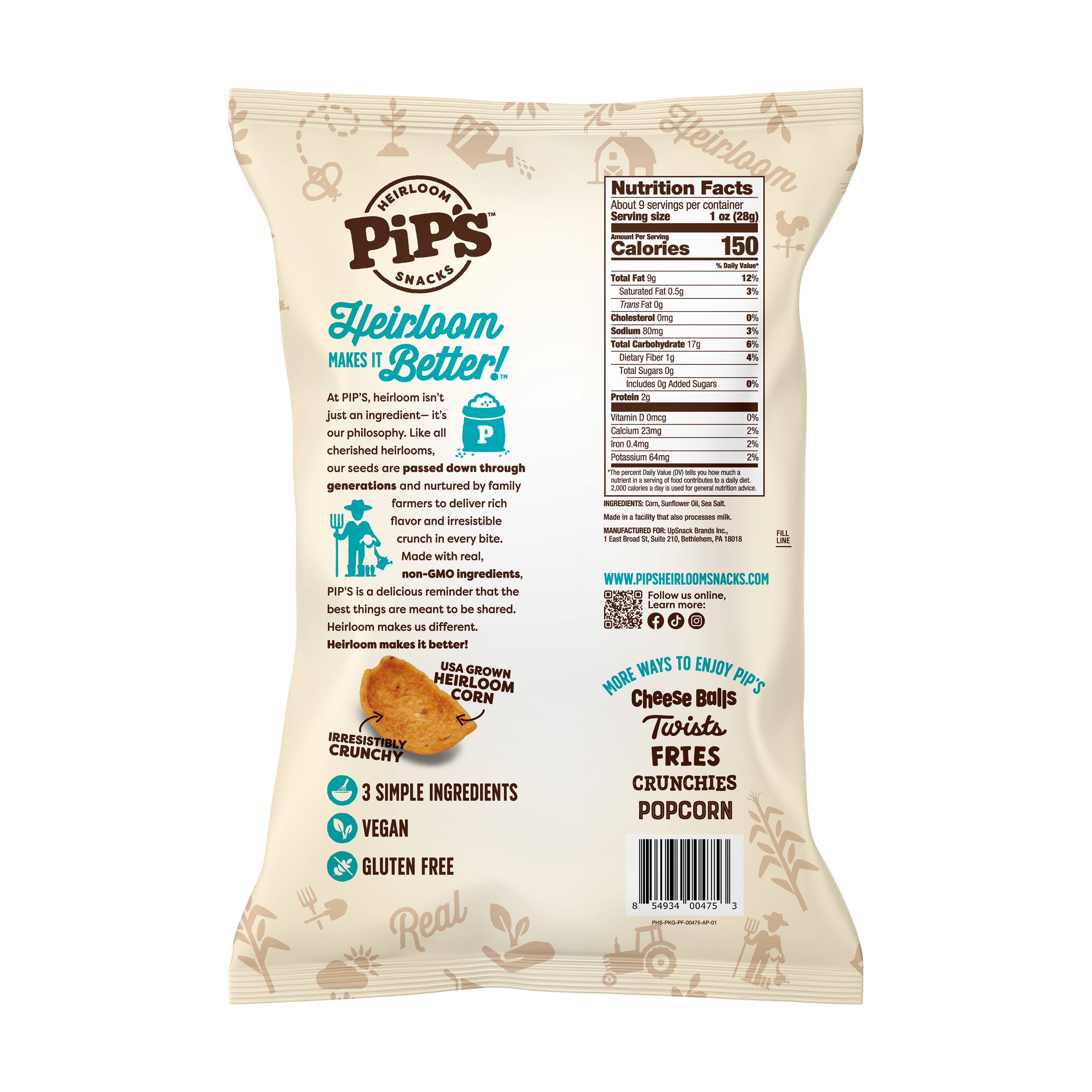 Sea Salt Corn Dippers